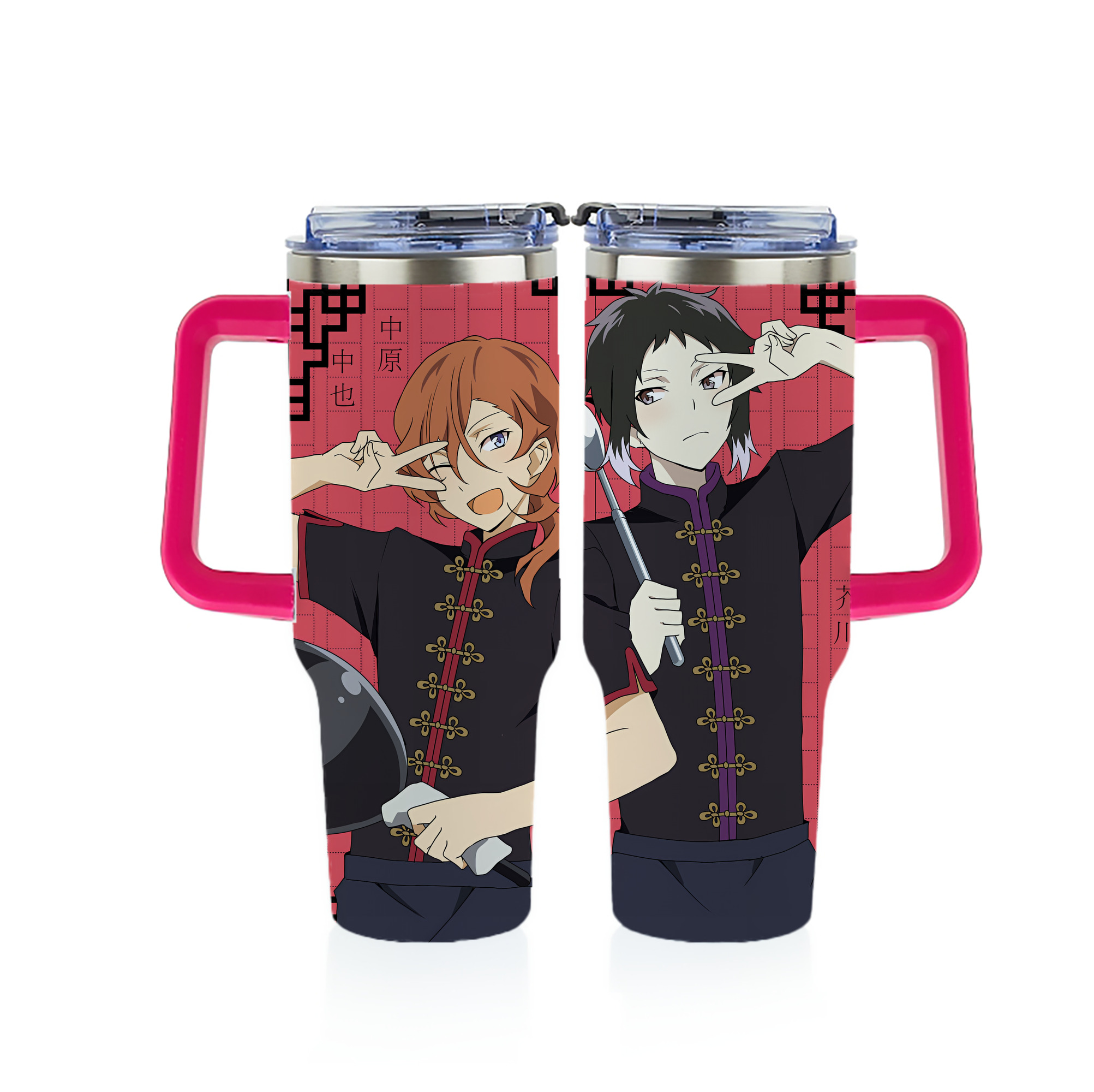 （画像用） 文豪ストレイドッグス Bungo Stray Dogs 1200ｍLフルプリント車用タンブラー